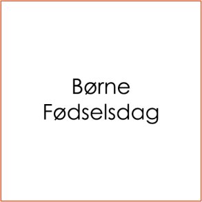 Børnefødselsdag