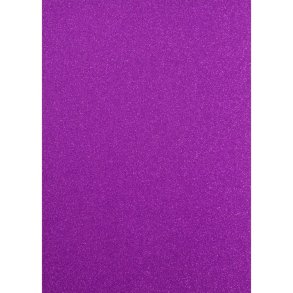 Glitter Karton A4 Lilla