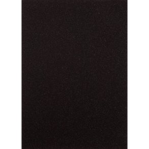 Glitter Karton Sort A4