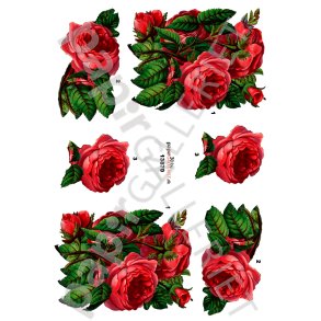 3D Ark Papirgalleriet.dk Blomster 13870