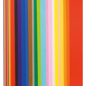 Origami - Foldepapir 15x15cm Ass.Farver 50 Ark 