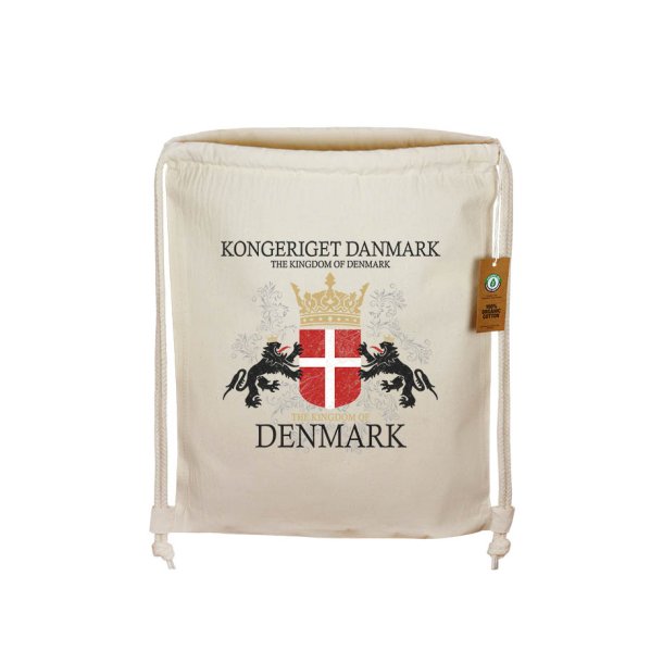 Gymnastikpose kologisk Naturfarvet Bomuld - Kongeriget Danmark