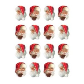 Stickers Glimmer Julestickers Julemnd