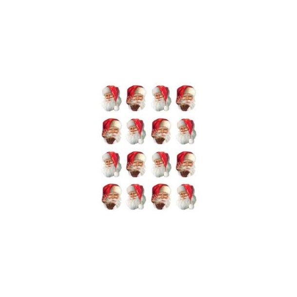 Stickers Glimmer Julestickers Julemnd