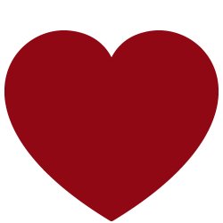 Karton Hjerter Mellem 50 stk - Flere Farver