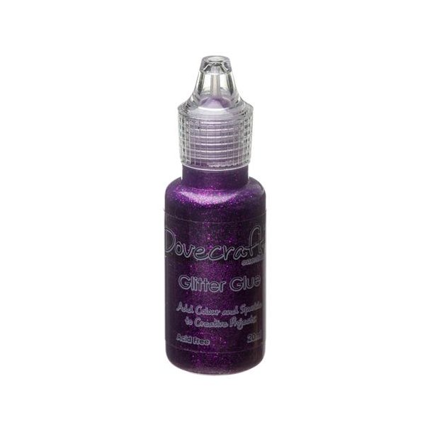 Dovecraft Glitterlim Lilla 20ml 202094
