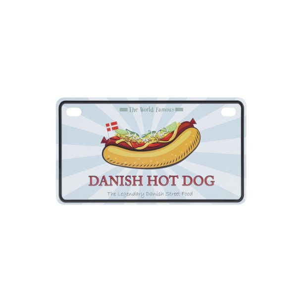 Magnet 2D Danish Hot Dog 