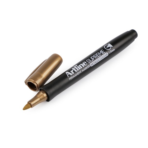 Permanet Marker Guld Metallic 1mm