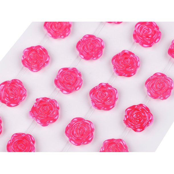 Roser Selvklbende Lys Pink 11mm/72stk