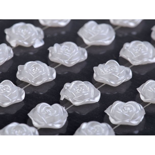 Roser Selvklbende Hvid 11mm/72stk