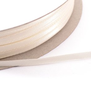 Satinbnd Elfenben 3mm x 25m