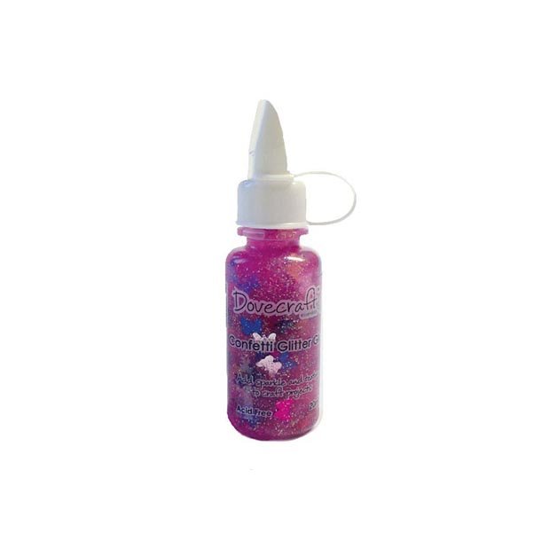 Dovecraft Confetti Glitterlim 20ml Butterflyes 202080