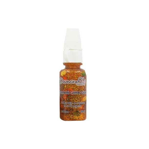 Dovecraft Confetti Glitterlim 20ml Leaves 202083