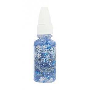 Dovecraft Confetti Glitterlim 20ml SnowFlakes 202085