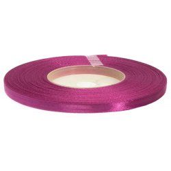 Satinbnd Fuchsia Pink 6-12-25 mm x 32m