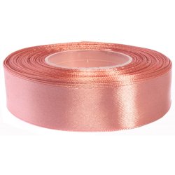 Satinbnd Laksefarvet 6-12-25 mm x 32m