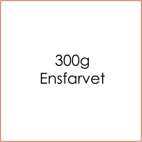 300g Ensfarvet