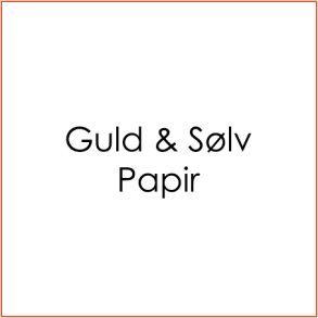 Guld & Sølv Papir