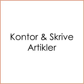 Kontor & Skrive Artikler