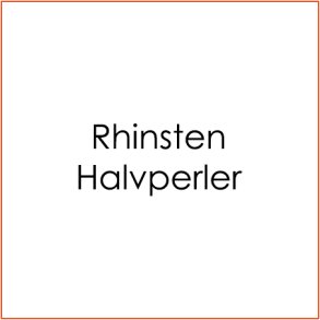 Rhinsten/Halvperler