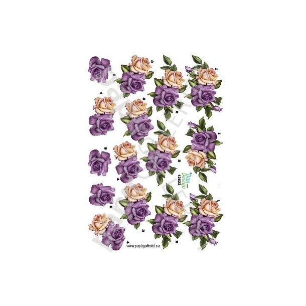 3D Ark Dan-Design  Blomster 12622