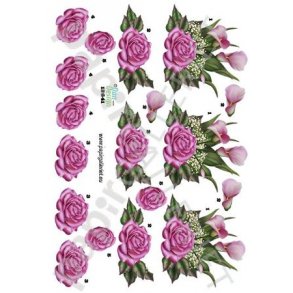 3D Ark Dan-Design  Blomster 12641