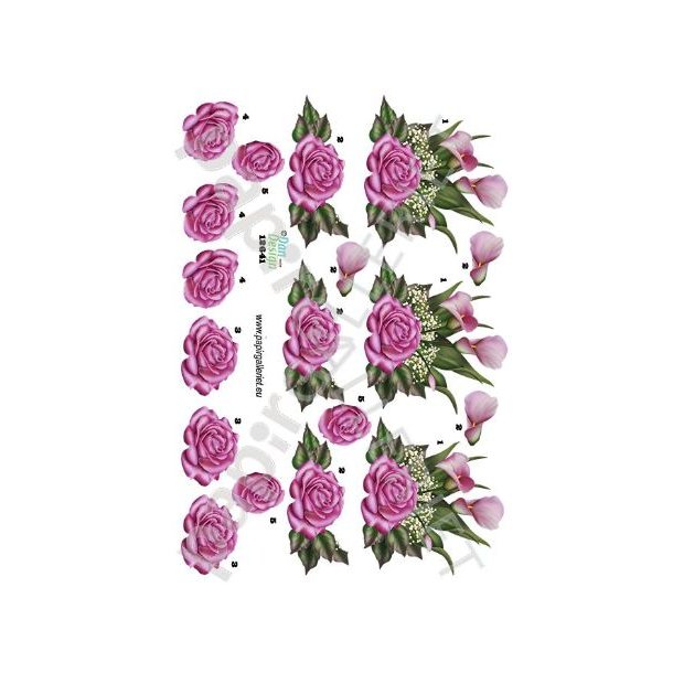 3D Ark Dan-Design  Blomster 12641