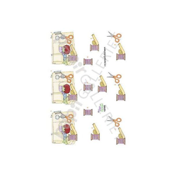 3D Ark Dan-Design  Symaskine 12709