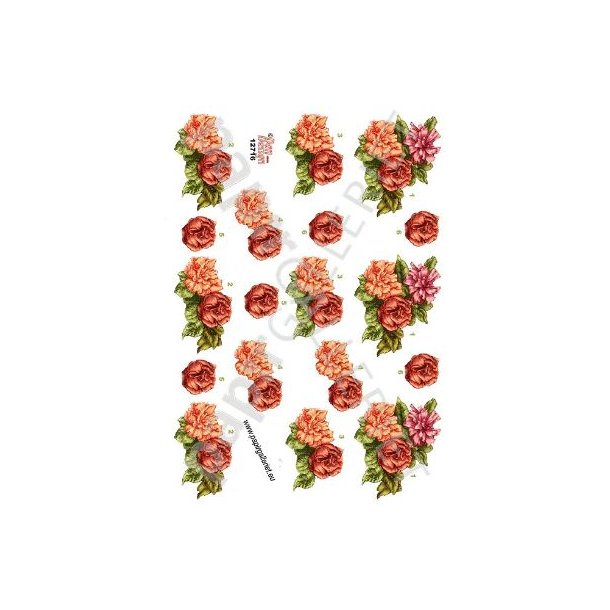 3D Ark Dan-Design  Blomster 12716