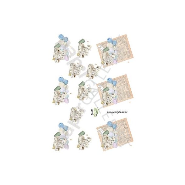 3D Ark Dan-Design Strikketj 12771