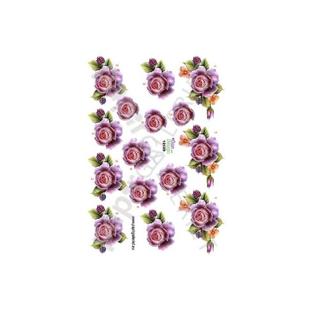 3D Ark Dan-Design Blomster 12829