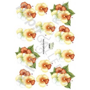 3D Ark Dan-Design Blomster 12854