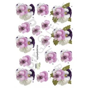 3D Ark Dan-Design Blomster 12884