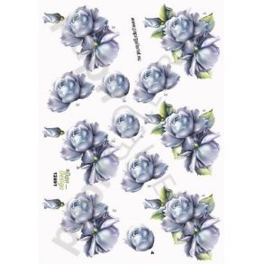 3D Ark Dan-Design Blomster & Rose 12891