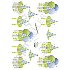 3D Ark Dan-Design Gave & Balloner 12997