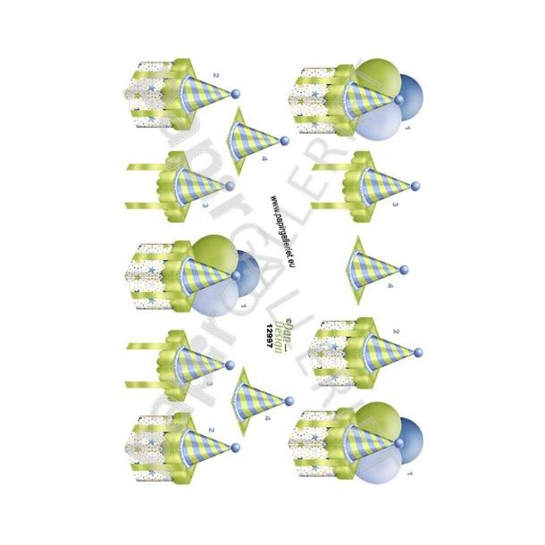 3D Ark Dan-Design Gave &amp; Balloner 12997