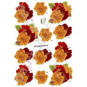 3D Ark Dan-Design Blomster 13053