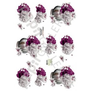 3D Ark Dan-Design Blomster 13169