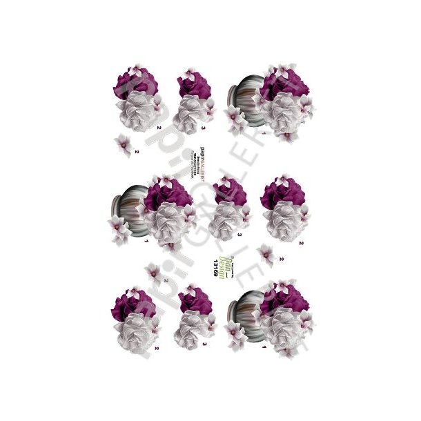 3D Ark Dan-Design Blomster 13169