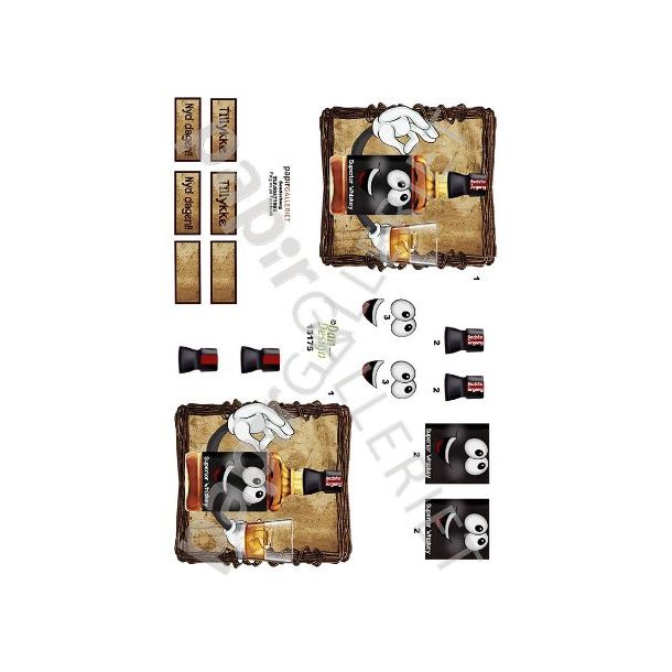 3D Ark Dan-Design Whiskey 13175