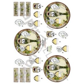 3D Ark Dan-Design Hvidvin 13179