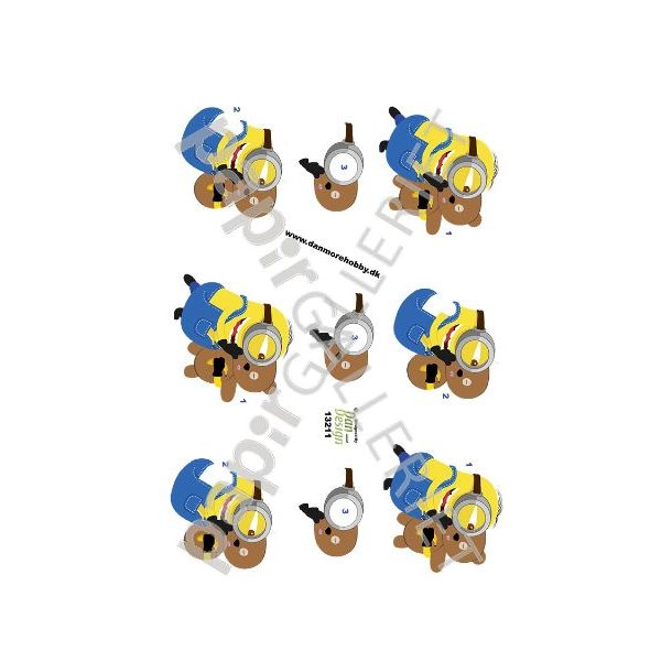 3D Ark Dan-Design Minions 13211