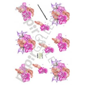 3D Ark Dan-Design Blomster 13213