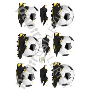 3D Ark Dan-Design Fodbold 13223