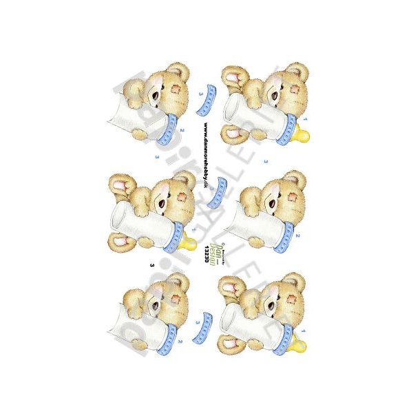 3D Ark Dan-Design BabyBamse Bl 13230