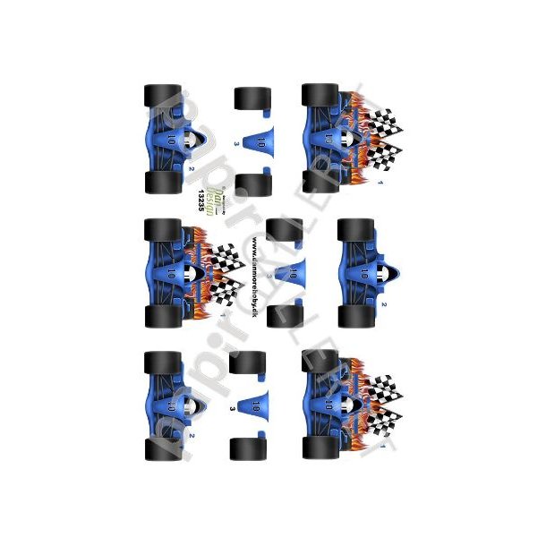 3D Ark Dan-Design Formel1 Bil 13235