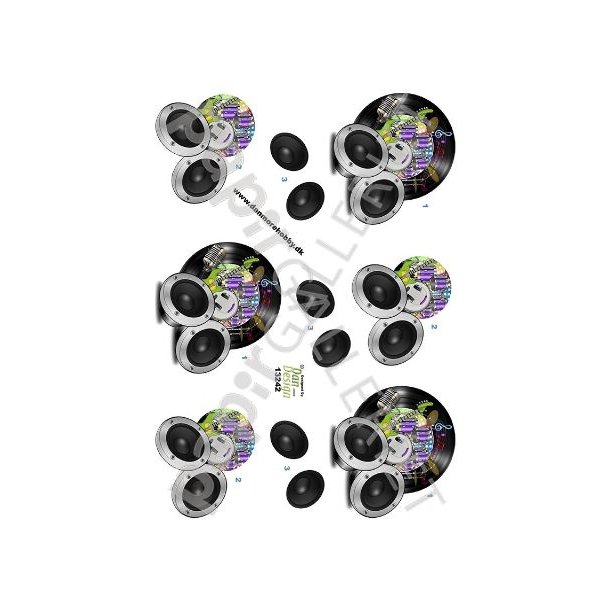 3D Ark Dan-Design Musik 13242