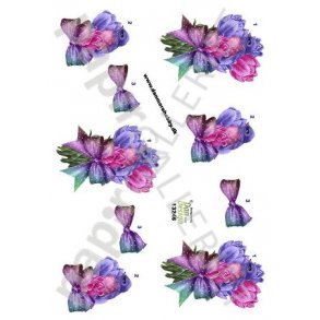 3D Ark Dan-Design Blomsterfugl 13246