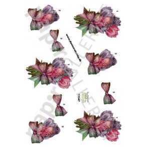 3D Ark Dan-Design Blomsterfugl 13247