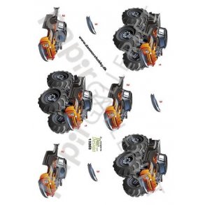 3D Ark Dan-Design Monsterbil 13260